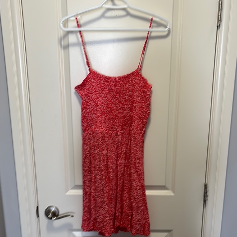 Twik Red Spaghetti Strap Dress